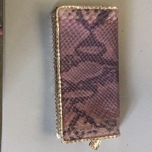 Snake skin look wallet